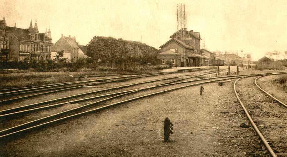 station Nieuwpoort-Stad - sporen